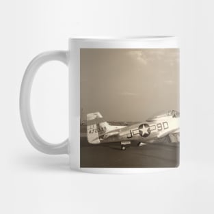 P-51 Mustang Fighter Plane - Classic War Bird Mug